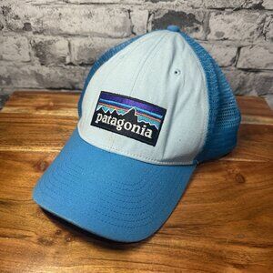 EUC Patagonia P-6 Logo LoPro Trucker Hat ONE SIZE (FINB) NO: 38283